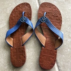 Tory Burch leather thong sandals